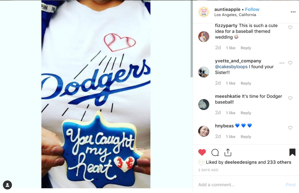 Dodgers party ideas